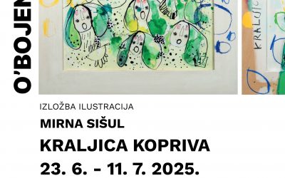 Ilustrirana priča o hrabrosti stiže na O’bojene zidove – Mirna Sišul – Kraljica Kopriva